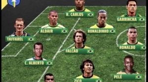 认可吗？外媒评巴西队史最佳11人阵：贝利大罗小罗领衔 无内马尔