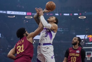 开云体育官网-NBA-乔治32分马尔卡宁28+12 爵士客场击败骑士